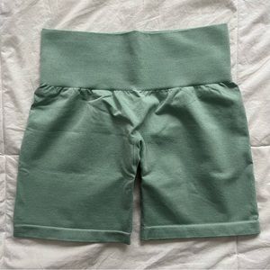 NVGTN Sage Green Pro Seamless Shorts